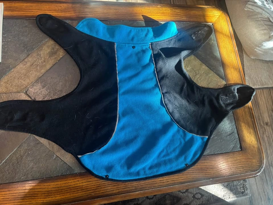 Dog Top Paw 2-In-1 Fleece Jacket With Reflective Rain Coat - photo 4