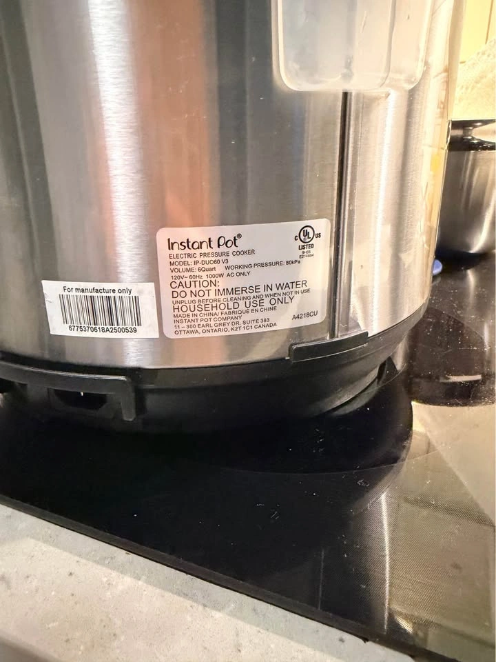 Instant Pot IP-DUO60 6 Quart Electric Pressure Cooker - photo 3