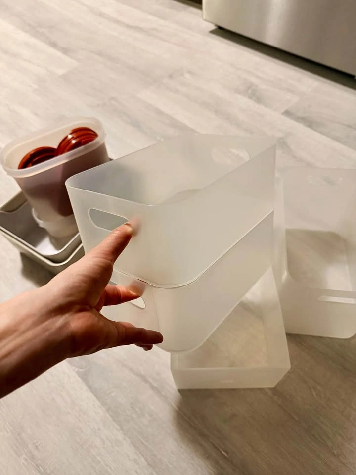 Assorted Plastic Storage Bins & Containers - photo 5