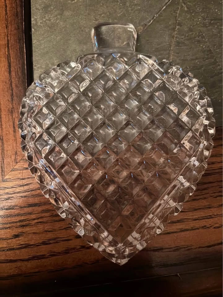 Dish Clear Glass Vintage Ace Of Spades Shape - Nuts/Candy/ Keys/ - photo 2