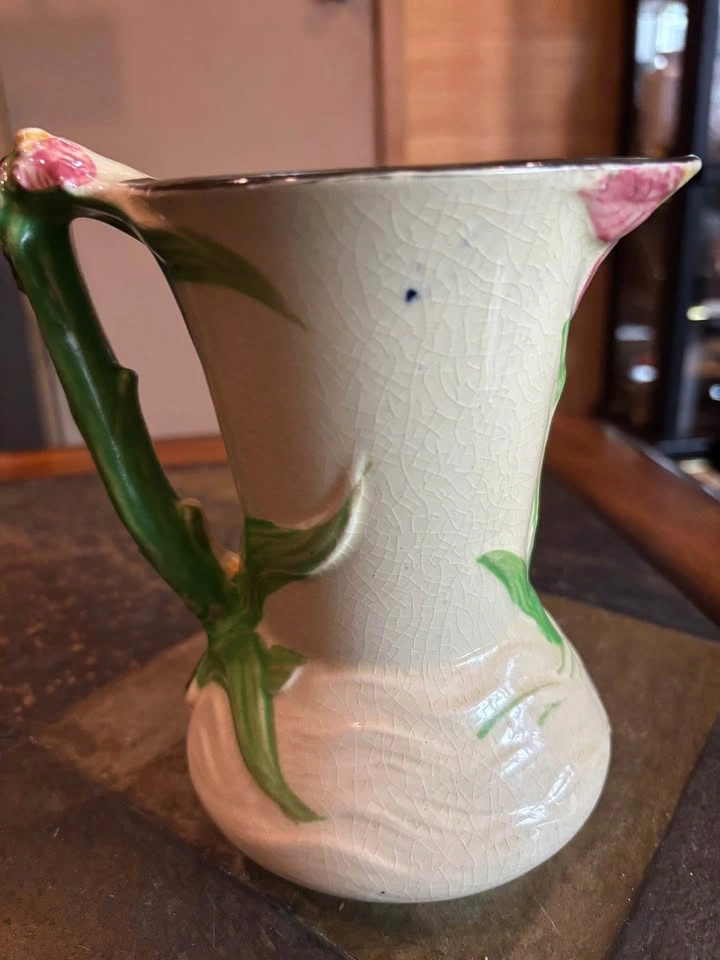 Antique Majolica Bird Jug Pitcher - photo 3