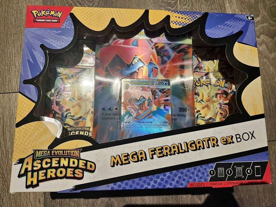 Pokemon TCG Ascended Heroes Mega ex Boxes