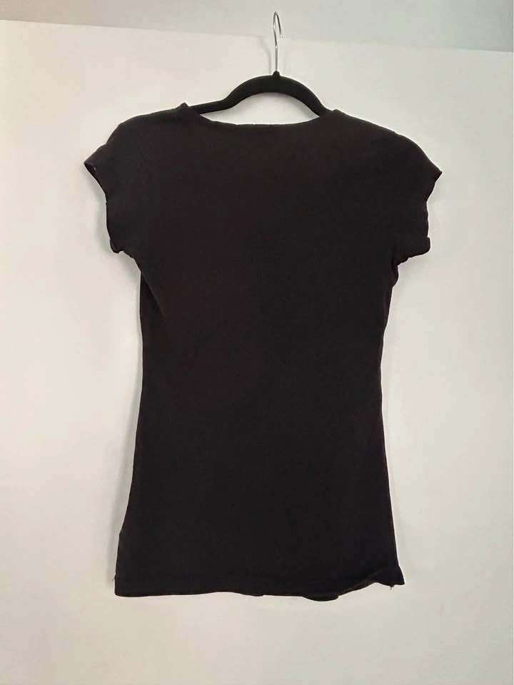 Vintage Guess Y2K Black Tee Rhinestone Small - photo 5