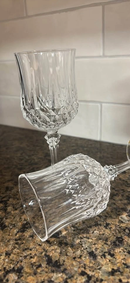 Vintage Cristal d'Arques-Durnad Longchamp Crystal Glasses - photo 3