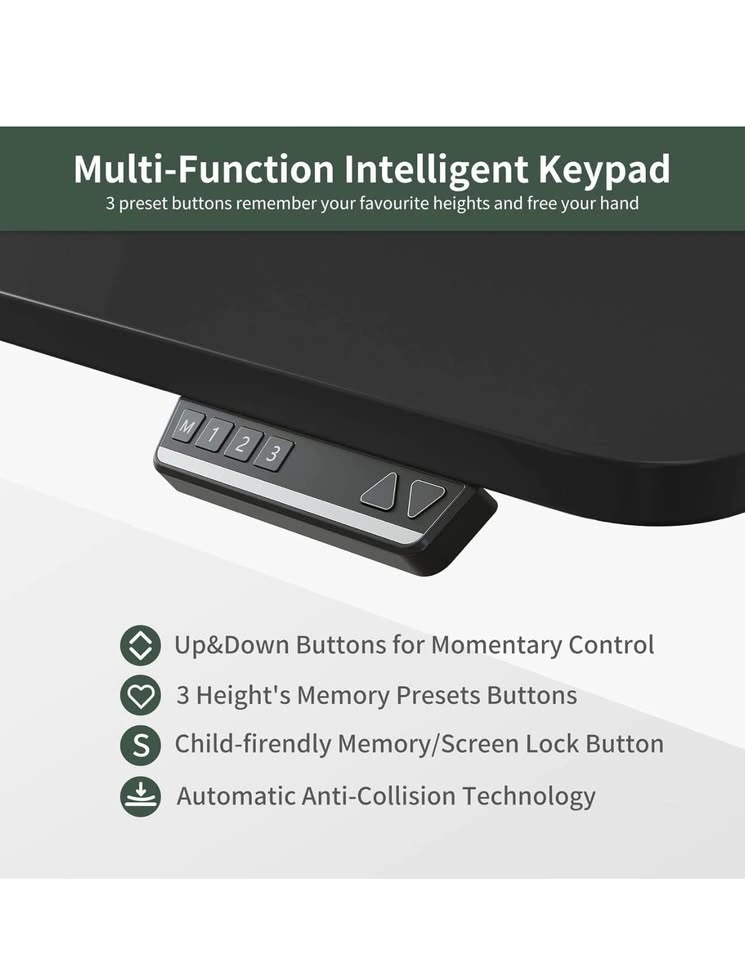 FEZIBO L-Shaped Electric Standing Desk - 63 Inch - photo 3