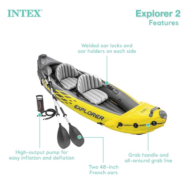 Intex Explorer 2 Kayak