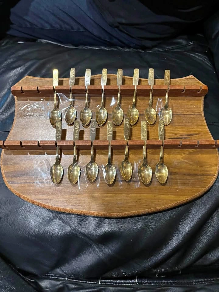 Mother’s Day Gold Plated Spoons Baby (15) Made In Canada