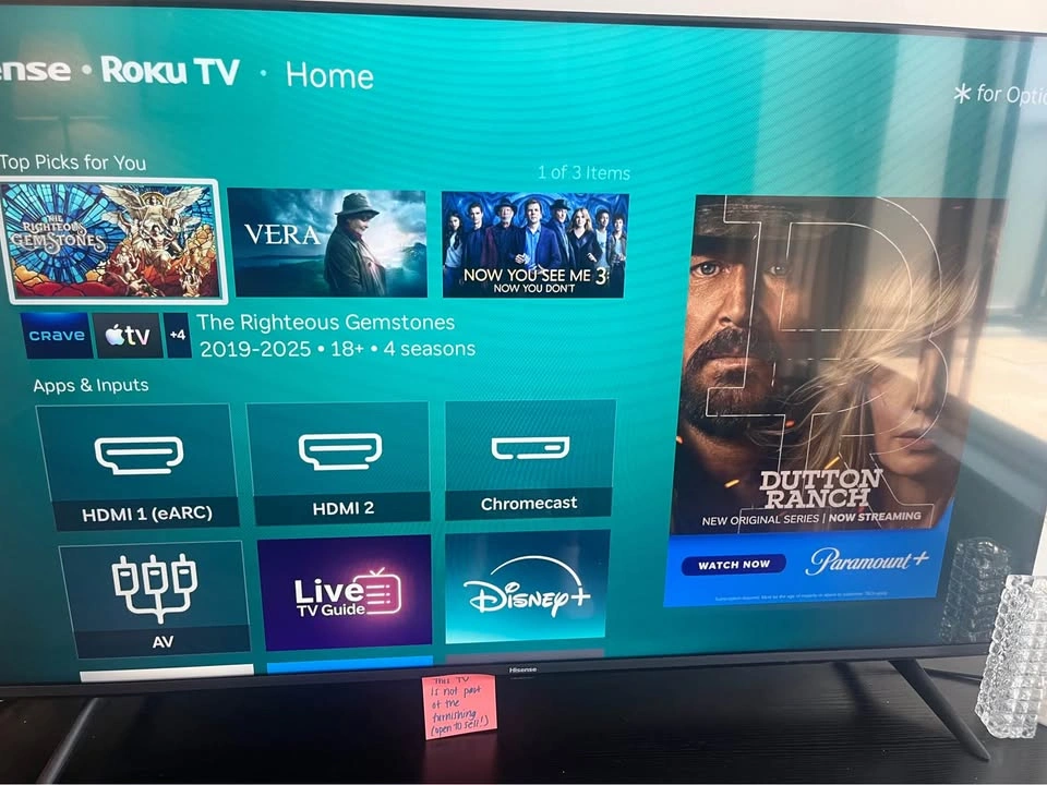 Hisense Roku Smart TV - 50” - photo 4