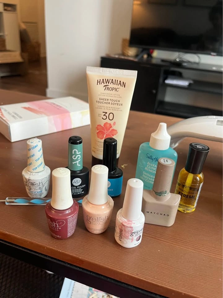 FULL kit for DIY gel nails 💅 incl. sally beauty nail polishes - photo 4