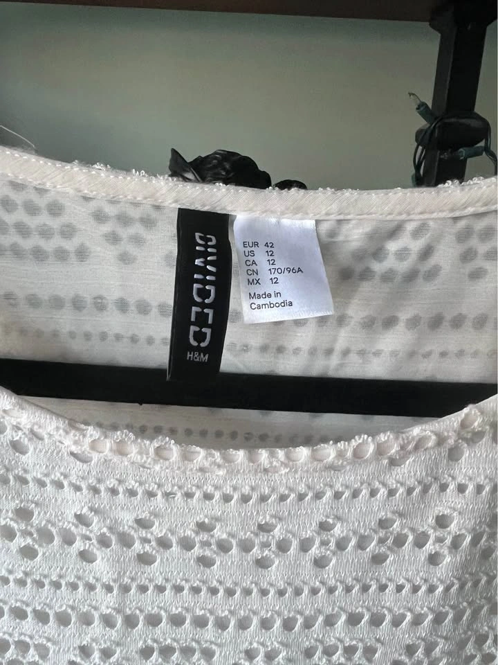 H&M Lace Hi-Lo Dress - photo 2