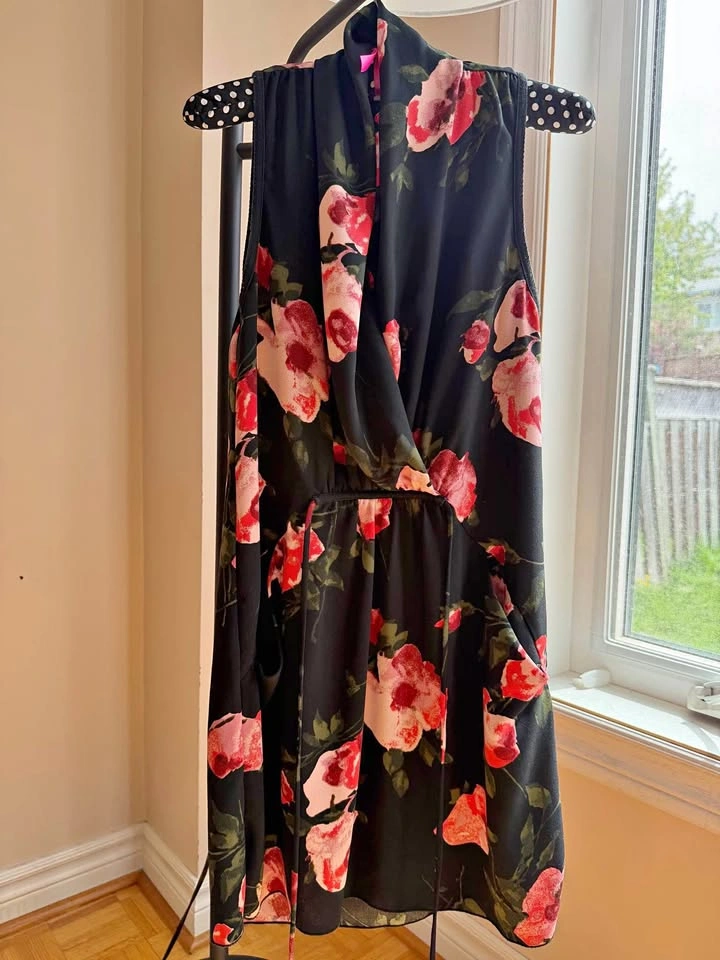 Wilfred Flower Printed Mini Dress XS