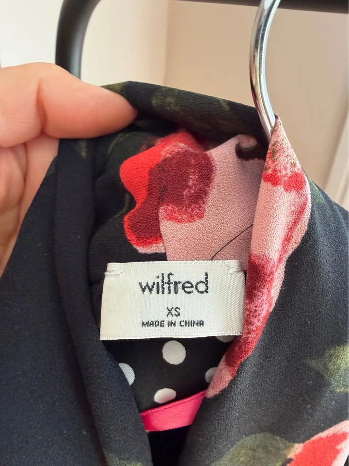 Wilfred Flower Printed Mini Dress XS - photo 3