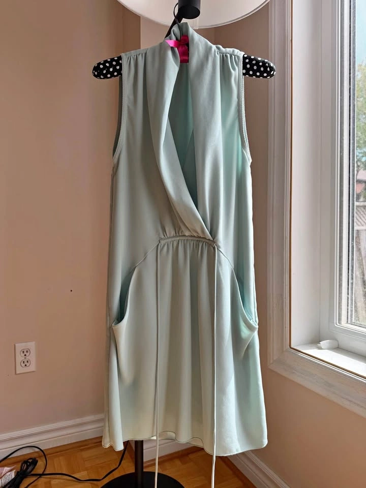 Wilfred Light Green Mini Dress XS