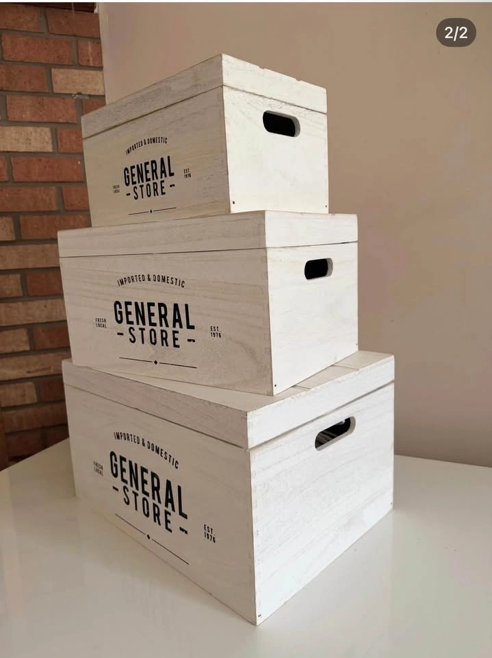 Wooden boxes(Set of 3) - photo 2