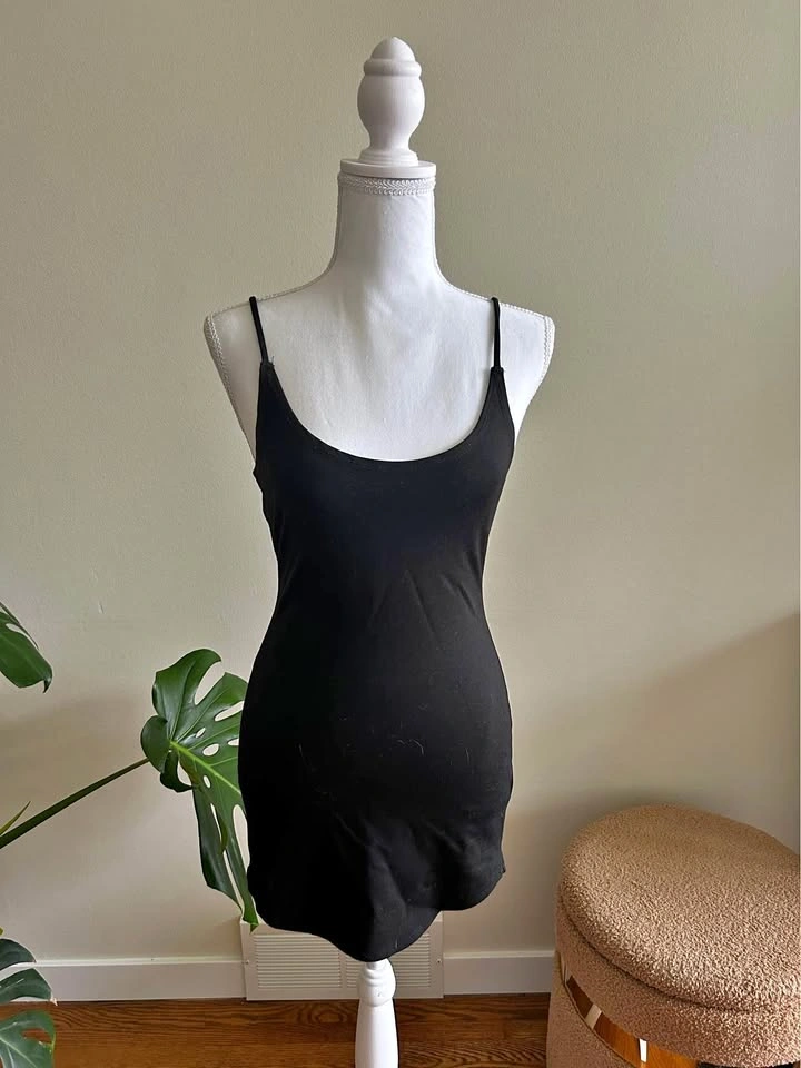 Short black dress