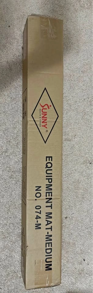 Sunny Non-Slip Home Gym Mat - Workout Floor Protection Pad