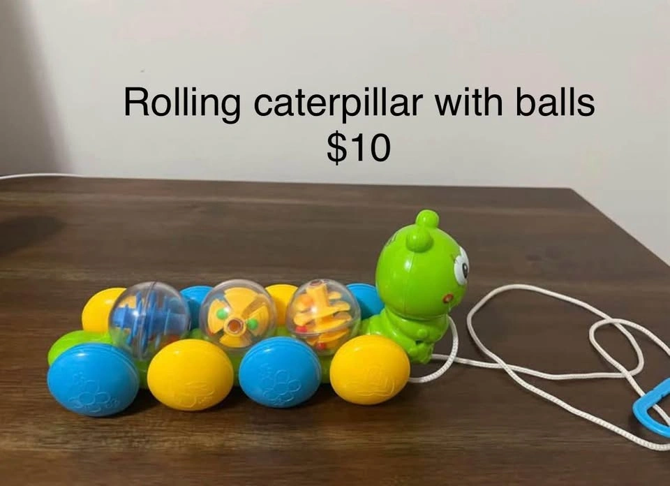 Toys rolling caterpillar xylophone blocks - photo 4