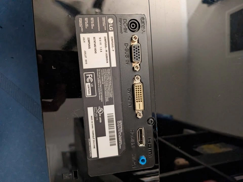 22" LG 22MP58VQ IPS LED Monitor - photo 2