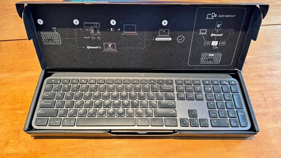 Logitech MX Keys Wireless Keyboard for Sale