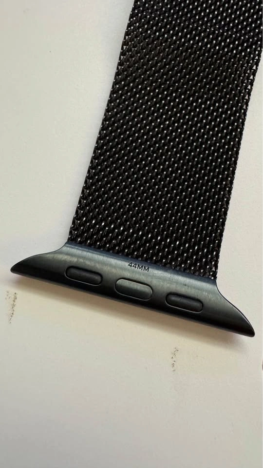 Apple Watch Milanese Loop – Black (Not Space Gray) for 42/44/46 - photo 2