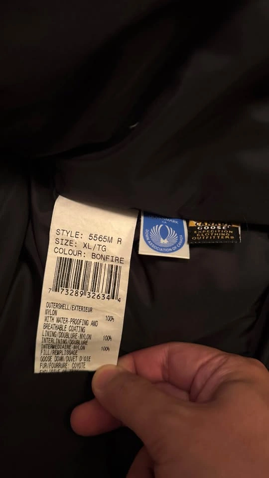 Canada Goose Jacket - XL - Rare Program Edition (Expedition Styl - photo 4