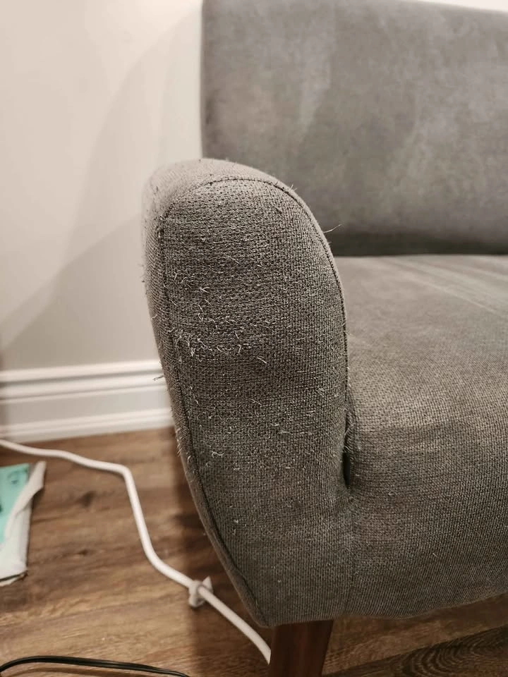 Structube BASSAM 3 Seater Sofa - Dark Grey - photo 3