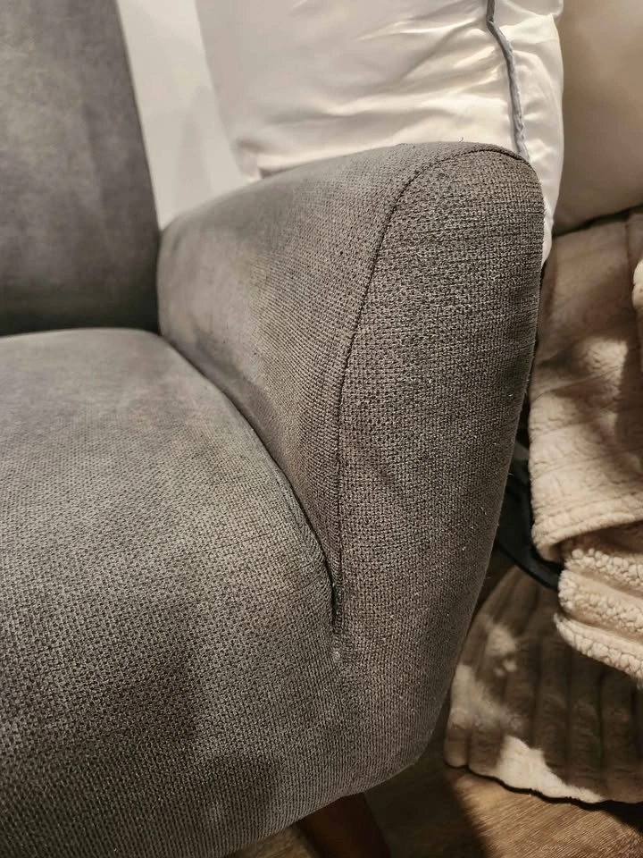 Structube BASSAM 3 Seater Sofa - Dark Grey - photo 4