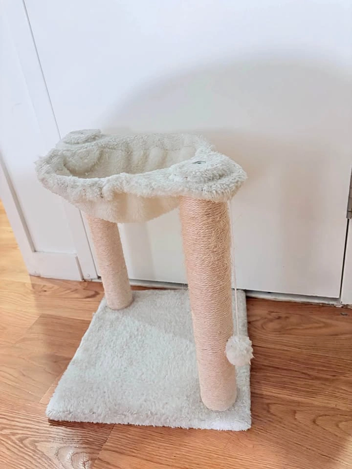 Small Cat Tree with Bed & Scratching Post