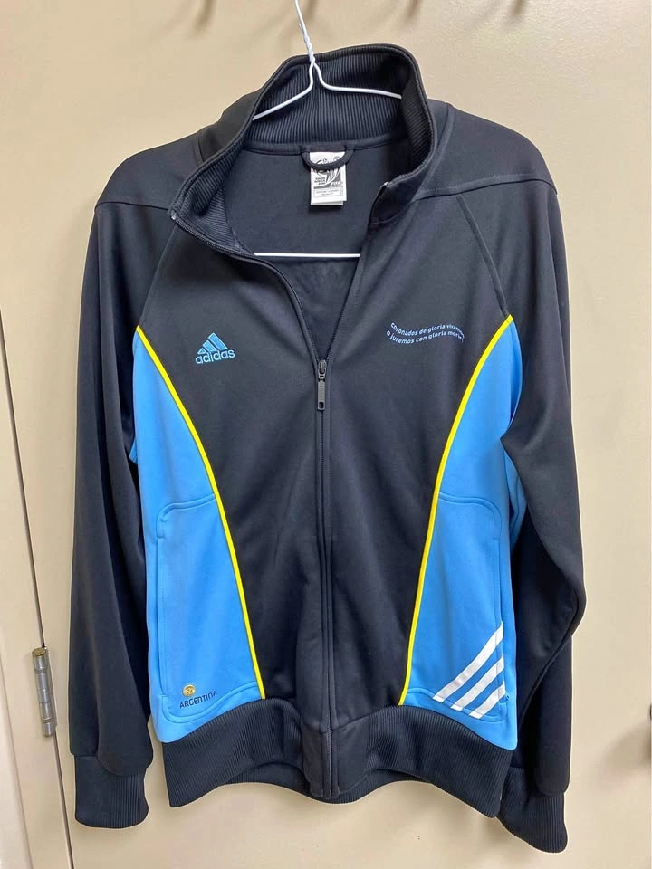 Adidas Argentina 2010 World Cup Track Jacket - Men's L