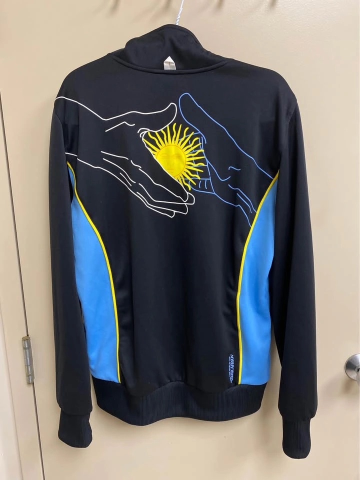 Adidas Argentina 2010 World Cup Track Jacket - Men's L - photo 2