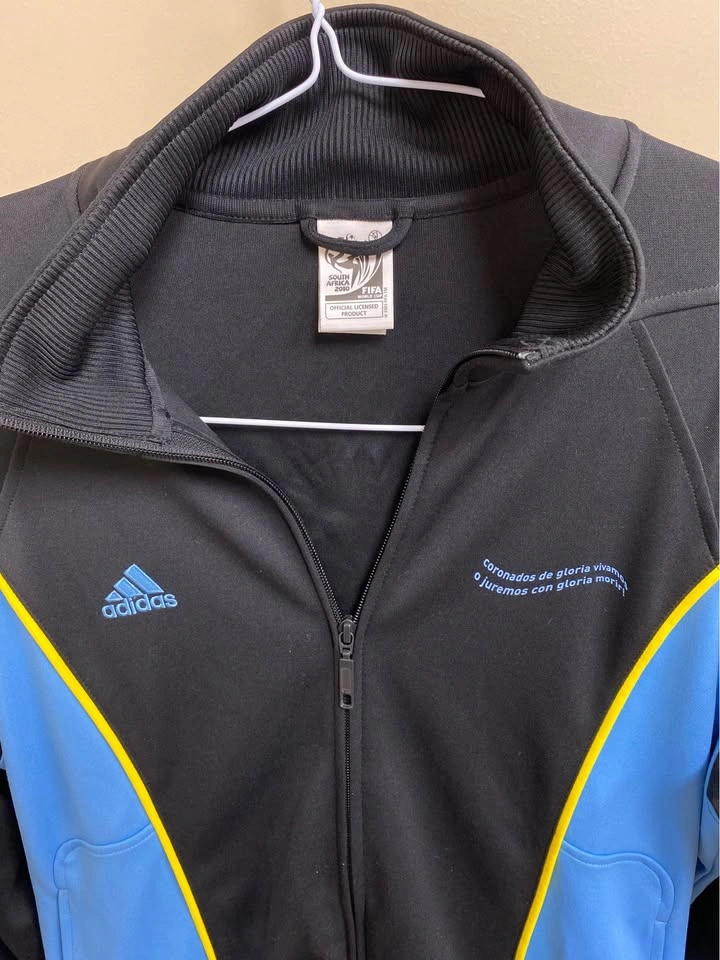 Adidas Argentina 2010 World Cup Track Jacket - Men's L - photo 3