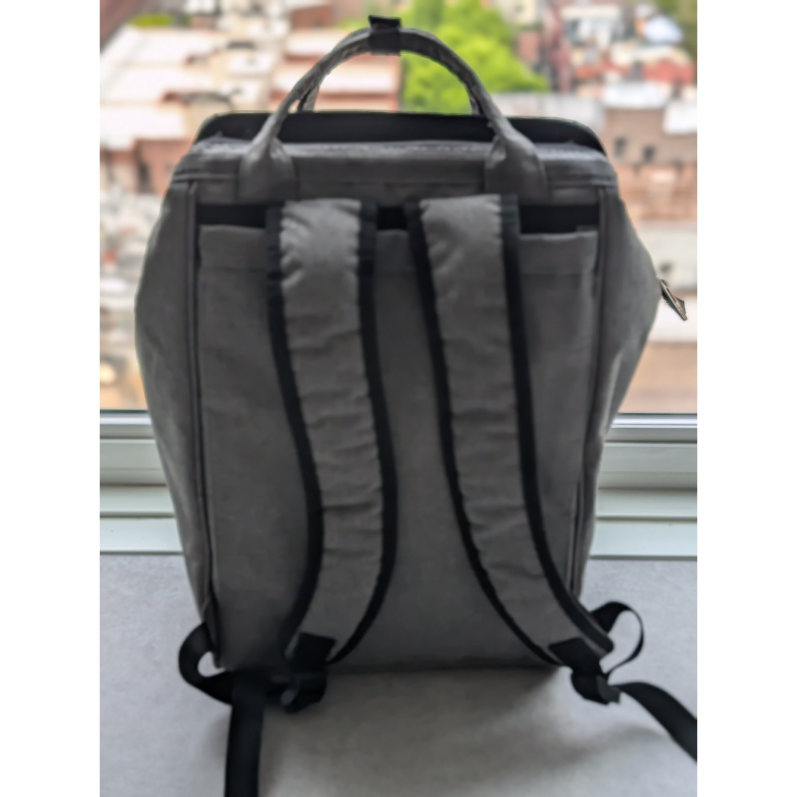 AllCamp Picnic Backpack Set Gray Cooler w Plates Glasses Utensil - photo 2
