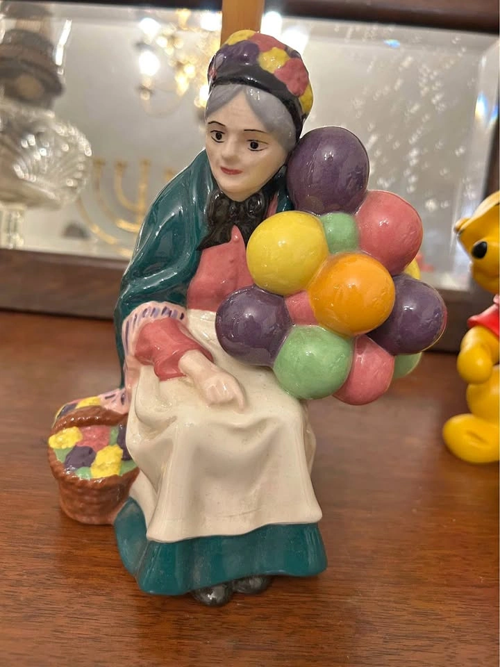 Vintage The Old Balloon Seller