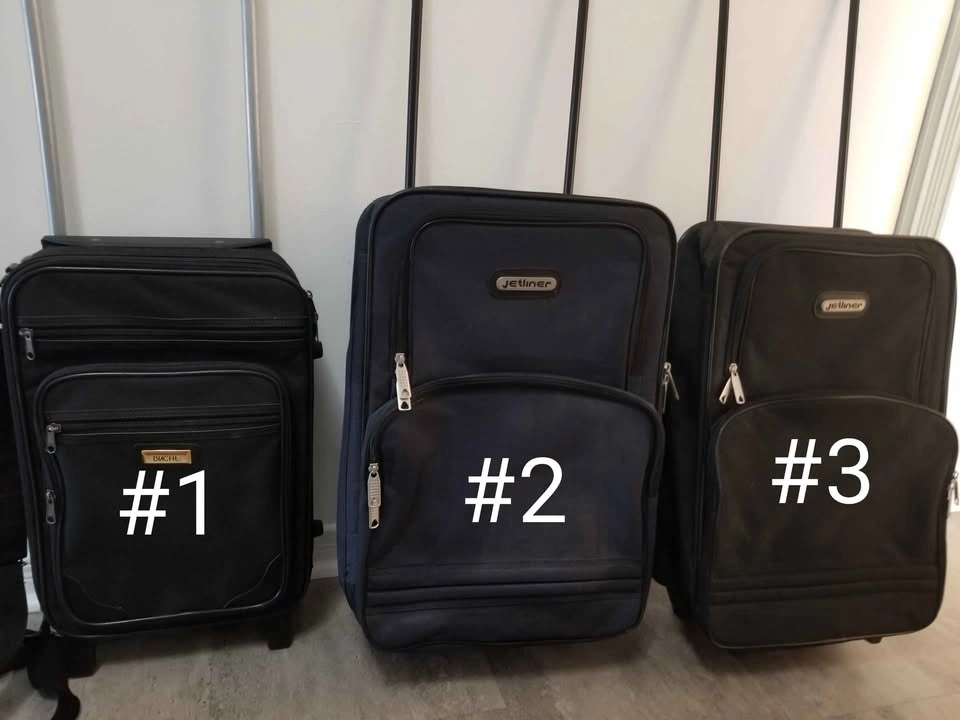 3 Small Wheeled Suitcases - photo 2