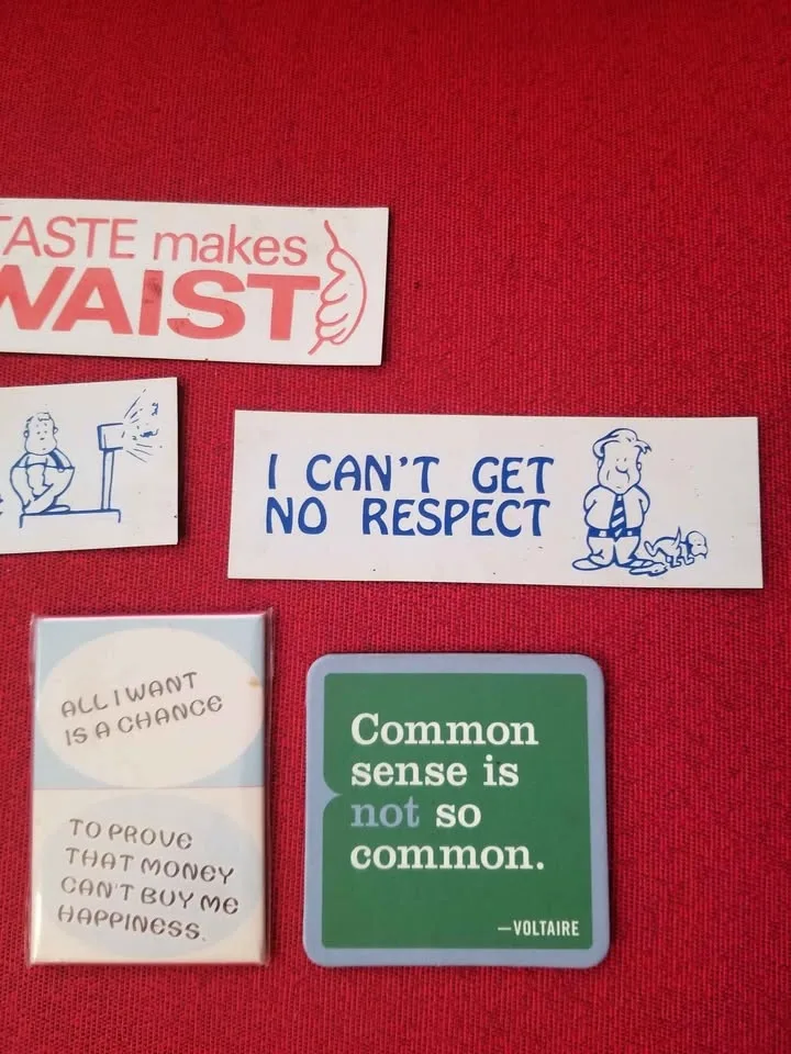 Funny Vintage Quote Magnets - photo 3