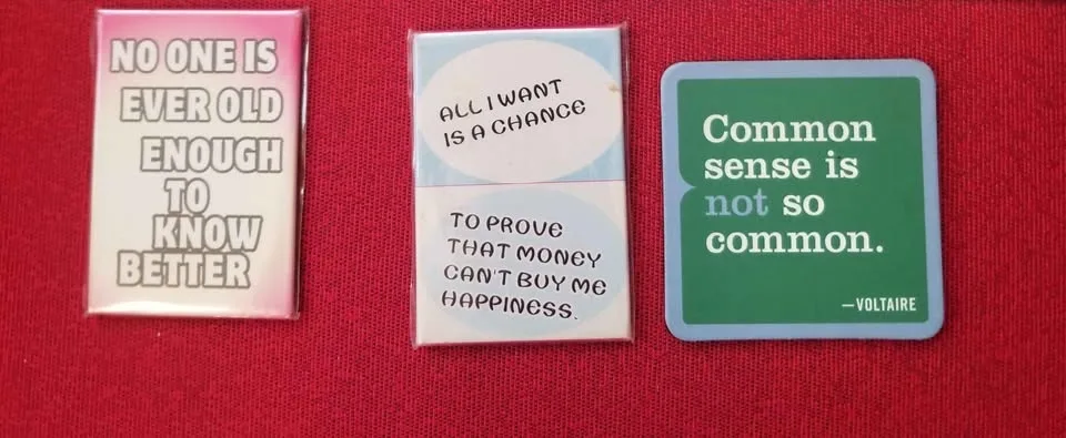 Funny Vintage Quote Magnets - photo 5