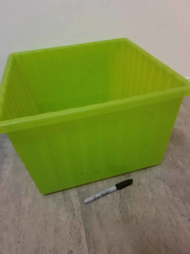 IKEA Green Storage Bin - photo 2