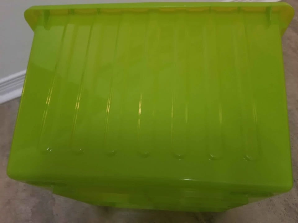 IKEA Green Storage Bin - photo 4