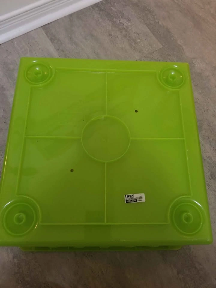 IKEA Green Storage Bin - photo 5