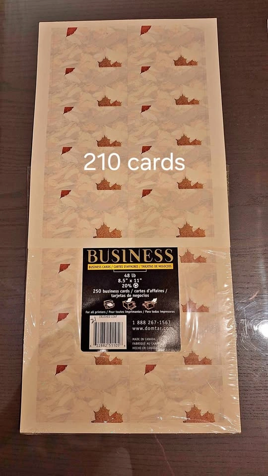 Geographics Business Cards 5 Packs
