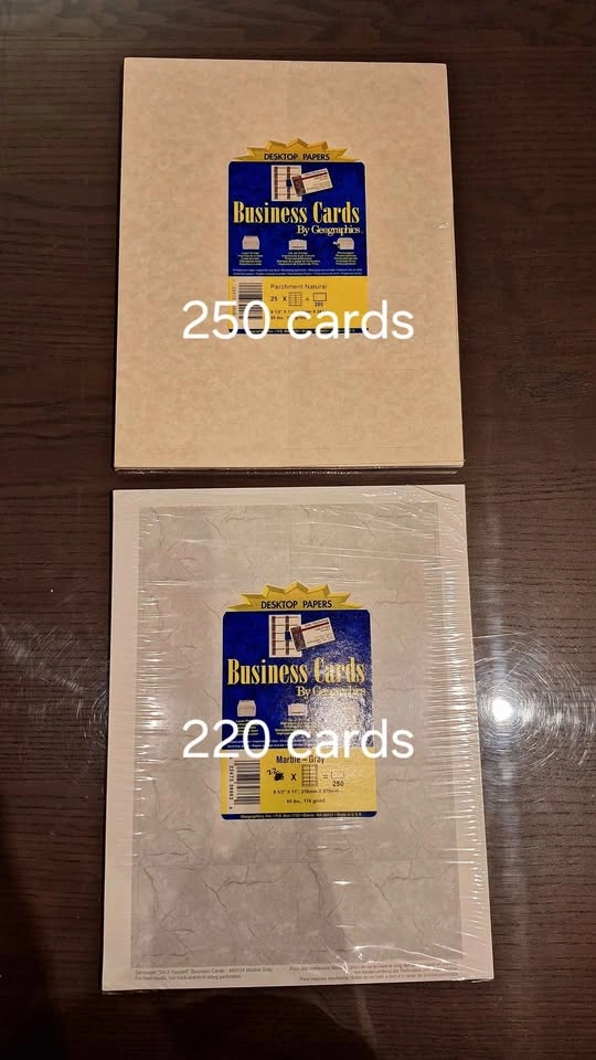 Geographics Business Cards 5 Packs - photo 4