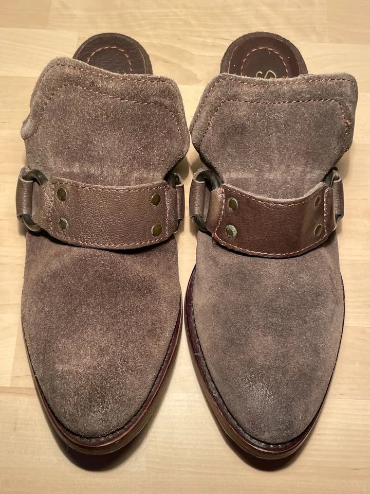 Lucky Brand Brown Suede Sandals - Size 7.5 - photo 2