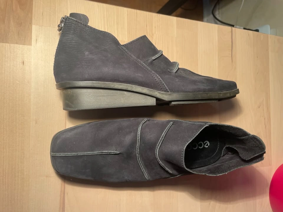 Arche France Leather Ankle Shoes, size US 8 - photo 2