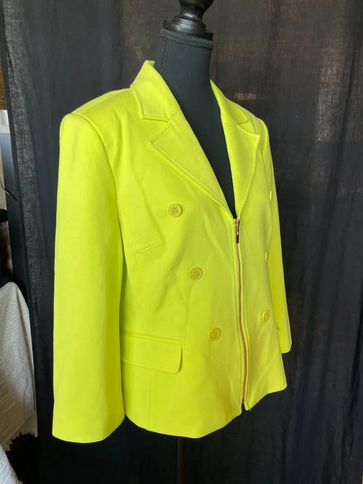 Viscose Rayon Melanie Lyne Jacket Blazer, Size 12 (L/XL) - photo 2