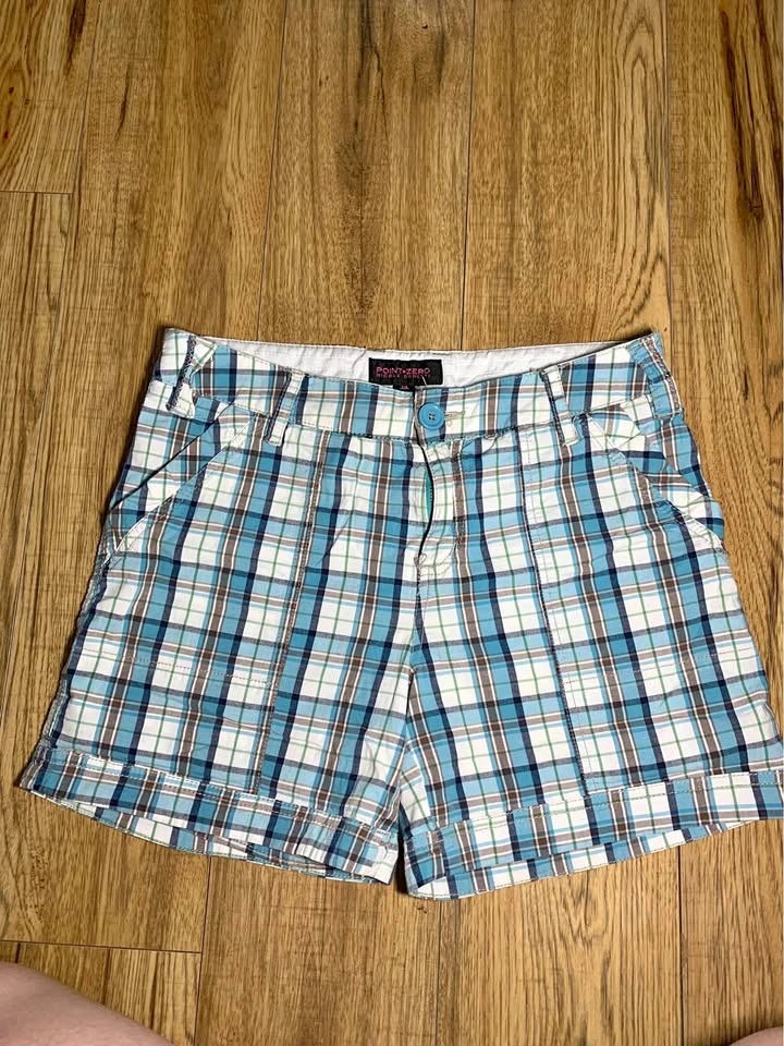 Plaid shorts