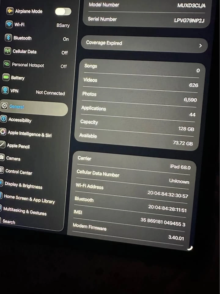 Apple iPad Air M2 (2024) 128GB Cellular - photo 4