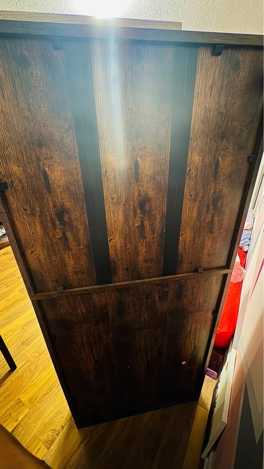 Rustic Brown 5-Tier Bookshelf - photo 4