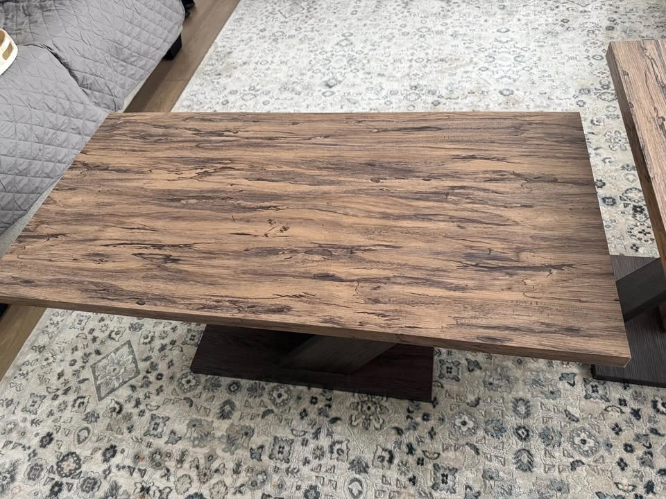 Modern Wood Grain Coffee Tables - photo 4