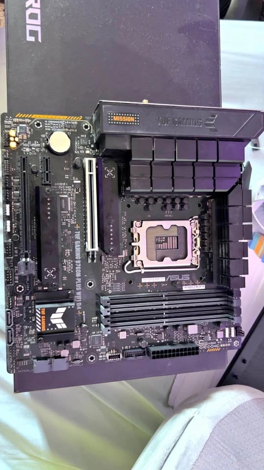 ASUS TUF B760M Plus DDR4 Micro ATX Motherboard