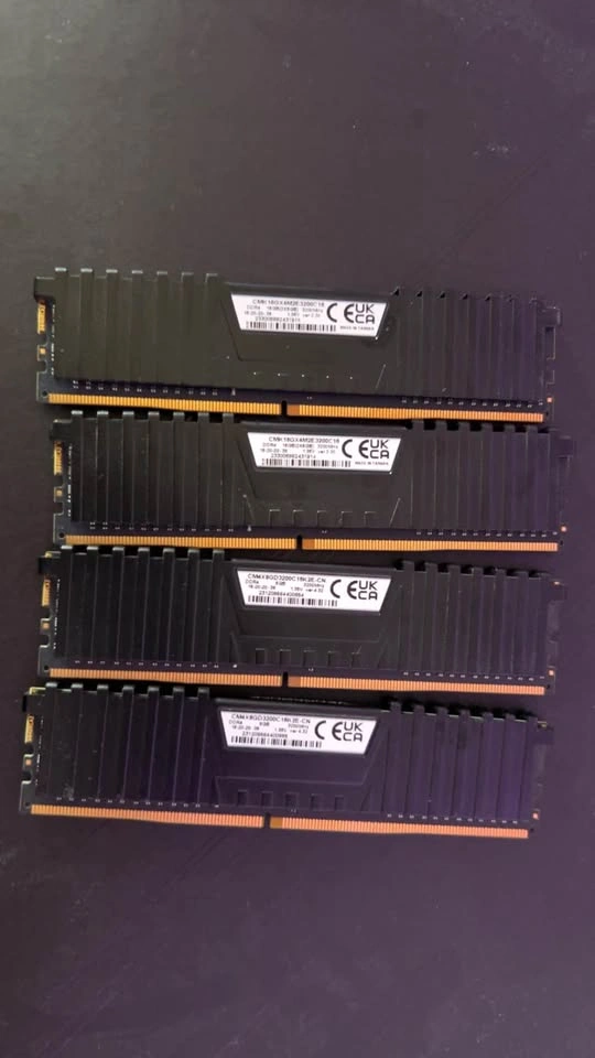 Corsair Vengeance 4x8GB DDR4 3200MHz RAM (32GB Total) - photo 3